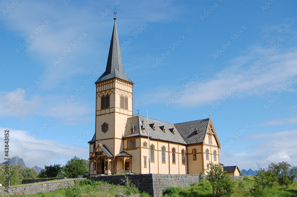 Fototapeta premium Svolvær city