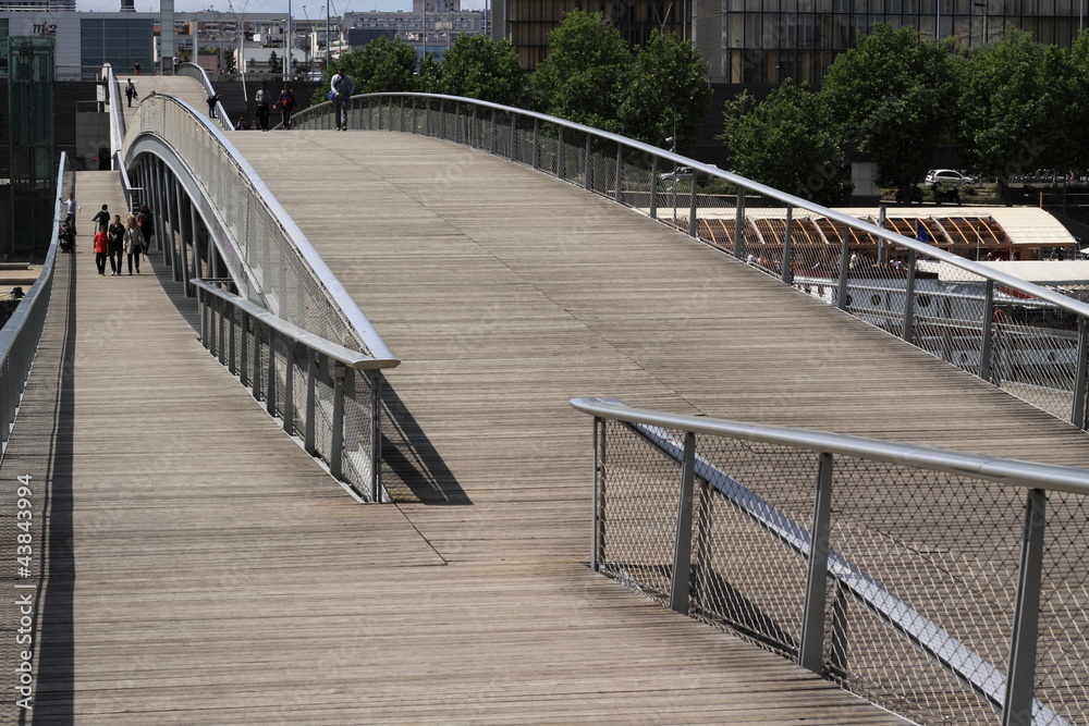 Obraz premium Passerelle Simone de Beauvoir