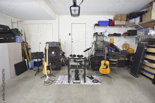 Garage Band Music Equipment