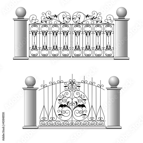 Fences of a lattice of collar shod products