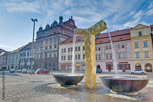 Fotografie Pilsen Cityhall building in Pilsen, Czech Republic