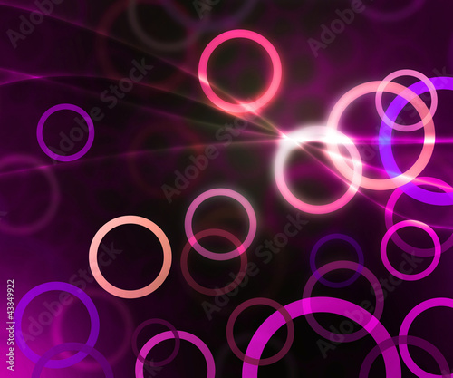 Purple Circles Abstract Background Texture