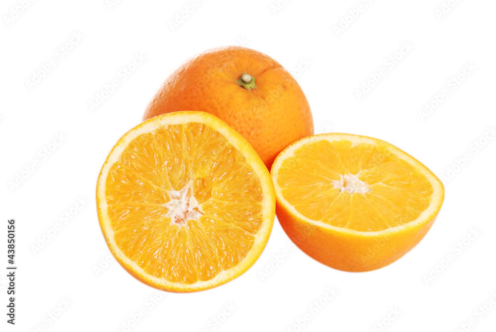 Cut orange