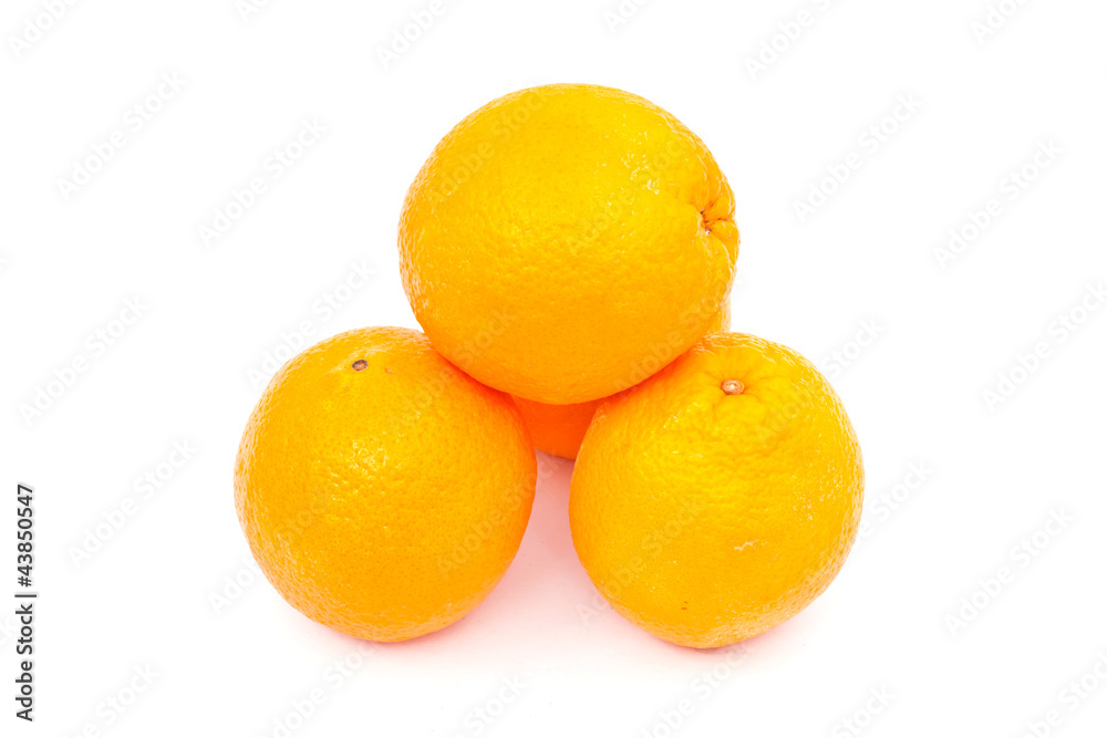 many oranges on white paper many oranges on white paper