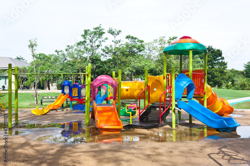 Wallpaper Mural Playground at garden in Thailand Torontodigital.ca