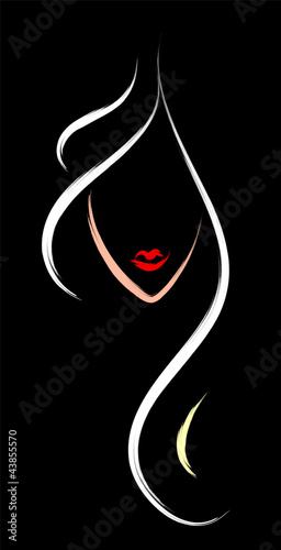 hair salon logo