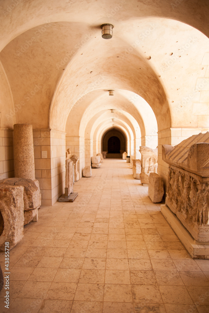 Obraz premium Archaeological exhibition