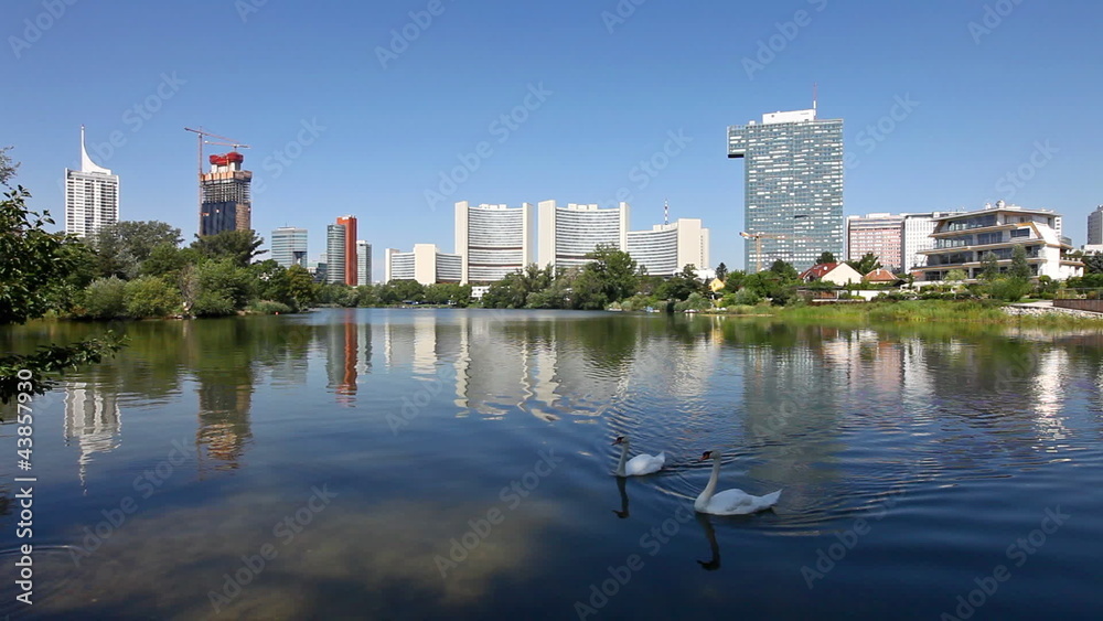 Vienna Donau City at the Kaiserwasser