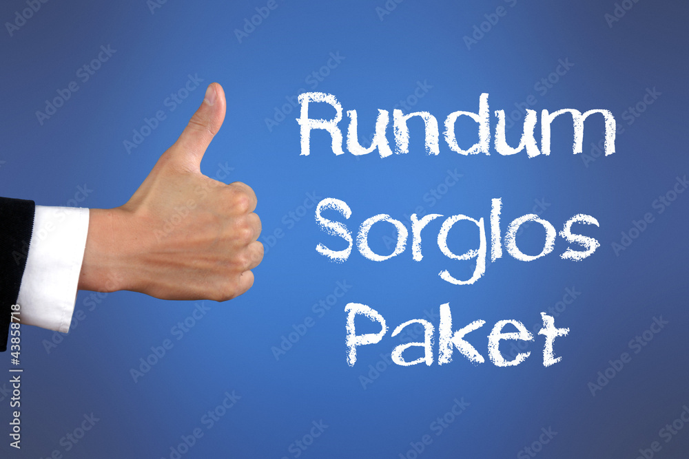 Rundum Sorglos Paket Stock-Foto | Adobe Stock