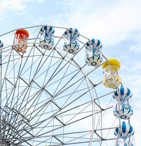 colored Ferris wheel
