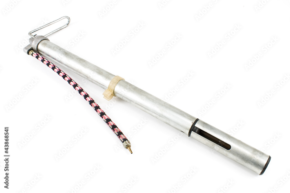 Old bicycle pump Old bicycle pump