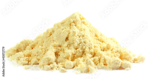 Gram flour made of chickpeas named as beshon photo