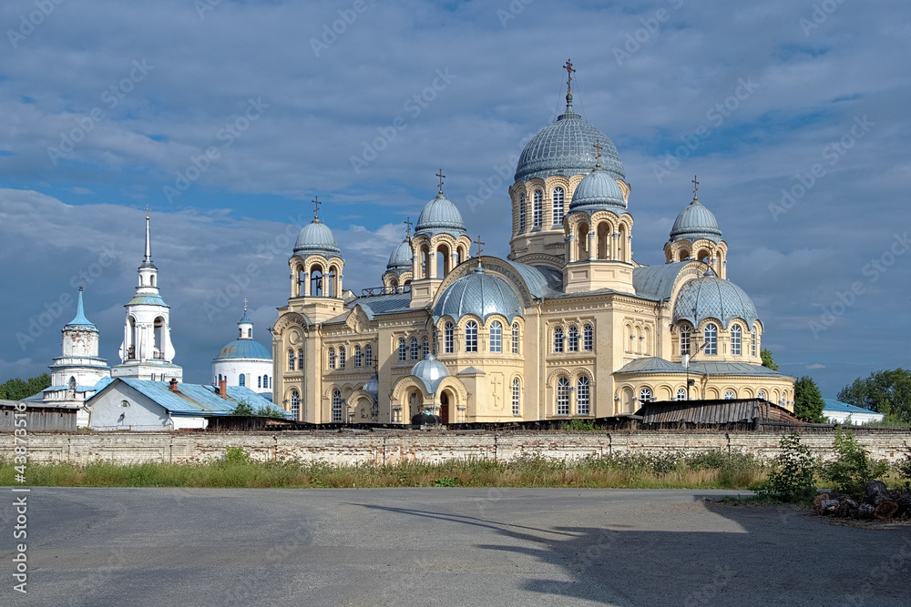The Holy Cross Cathedral in Verkhoturye, Russia