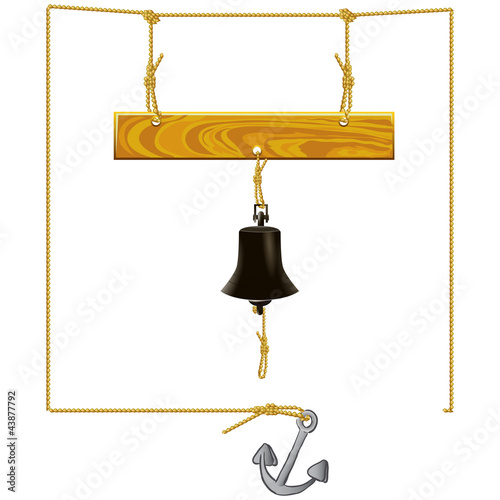 Message board and bell
