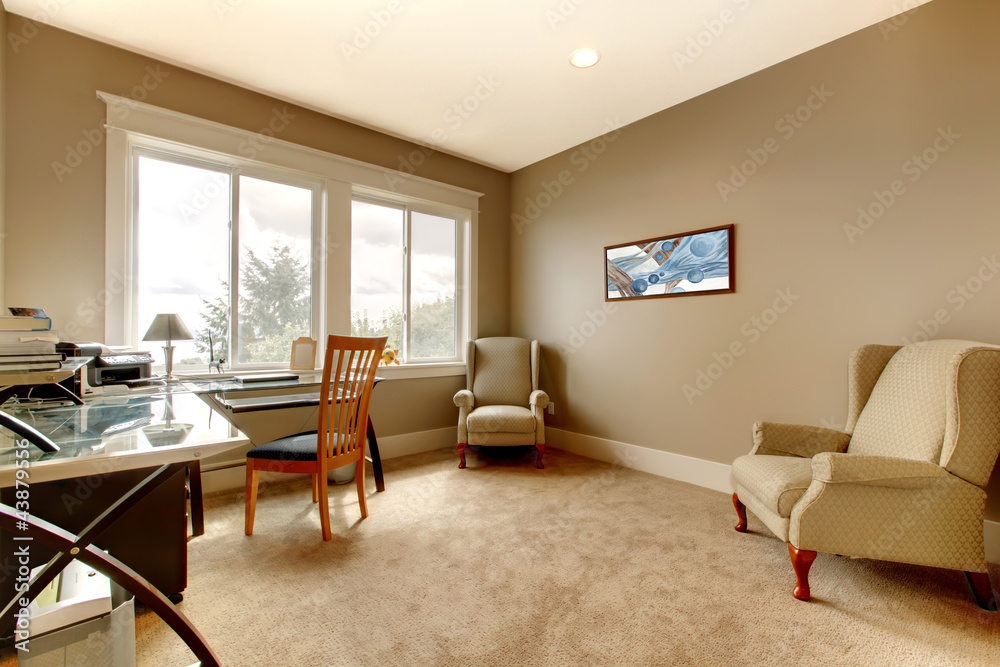 Home office new house large room. Home office new house large room.