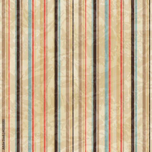 Seamless vintage lines pattern on paper texture.