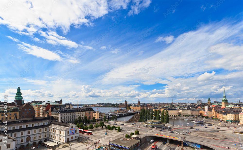 Obraz premium stockholm city view