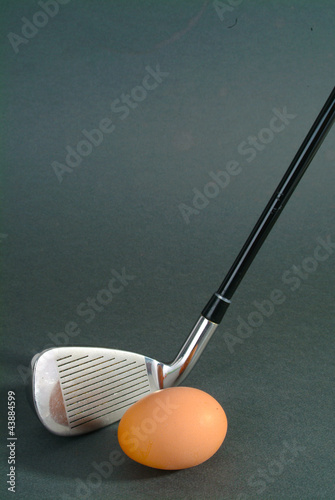 jajko i golf photo