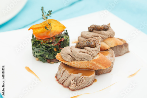 pork with spinach