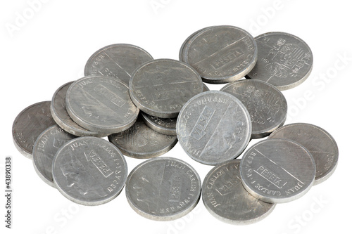 Peseta coin