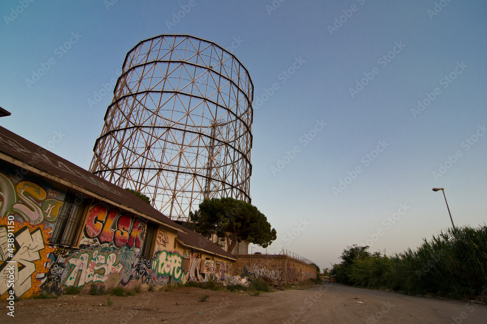 Obraz premium Gasometer of Rome