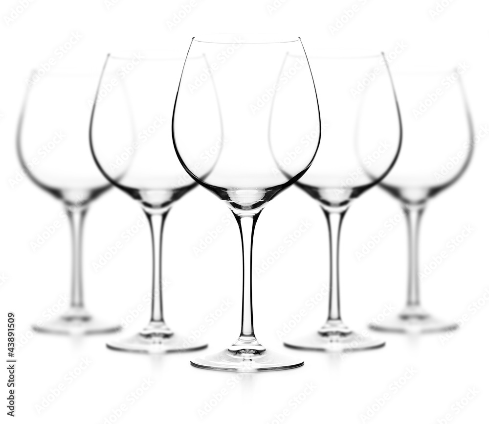 Empty wine glass Empty wine glass