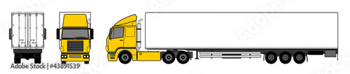 Semitrailer truck