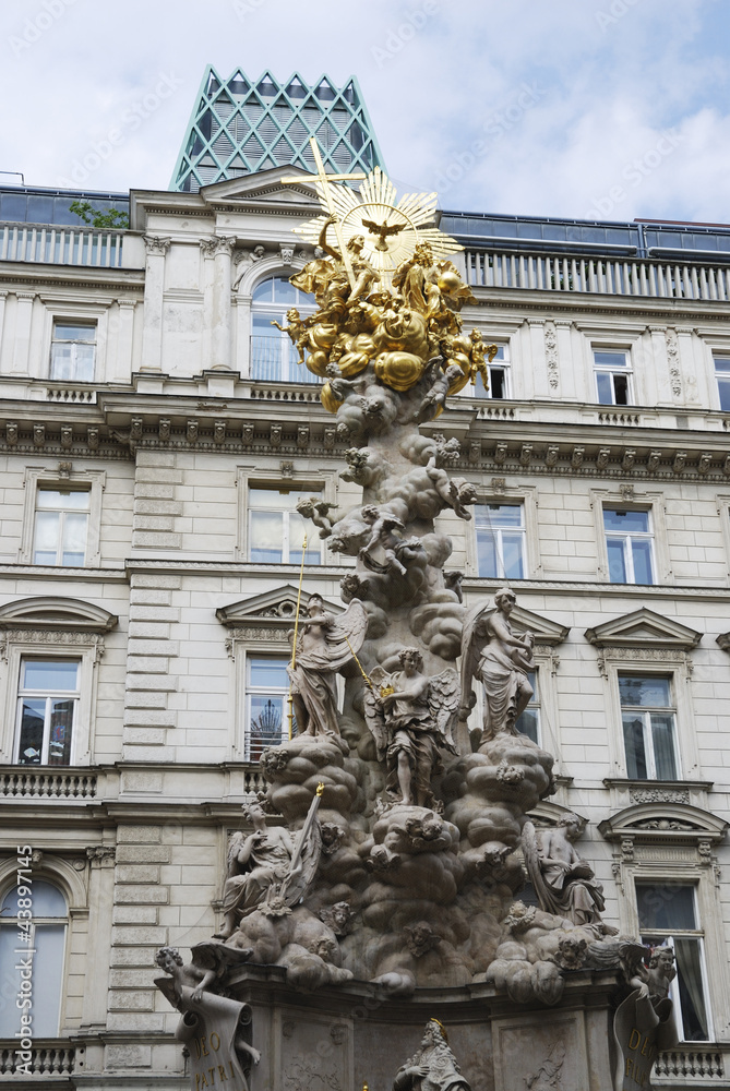 Plague Column In Vienna