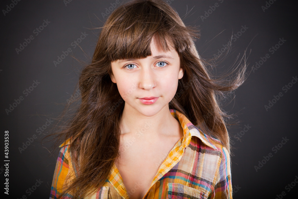 Portrait of a beautiful girl Portrait of a beautiful girl