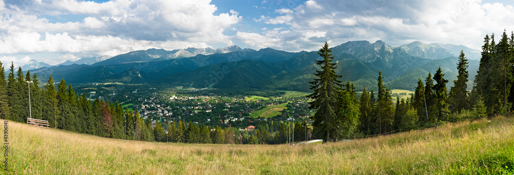 Fototapeta premium High mountains panorama