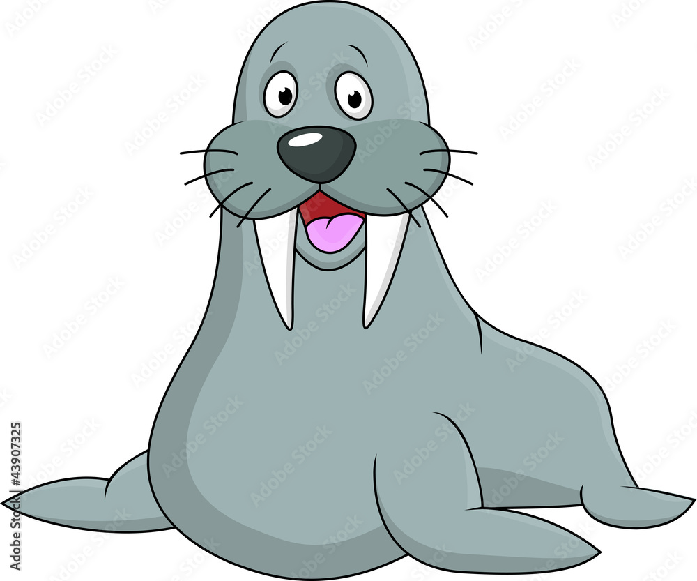 Obraz premium seal cartoon