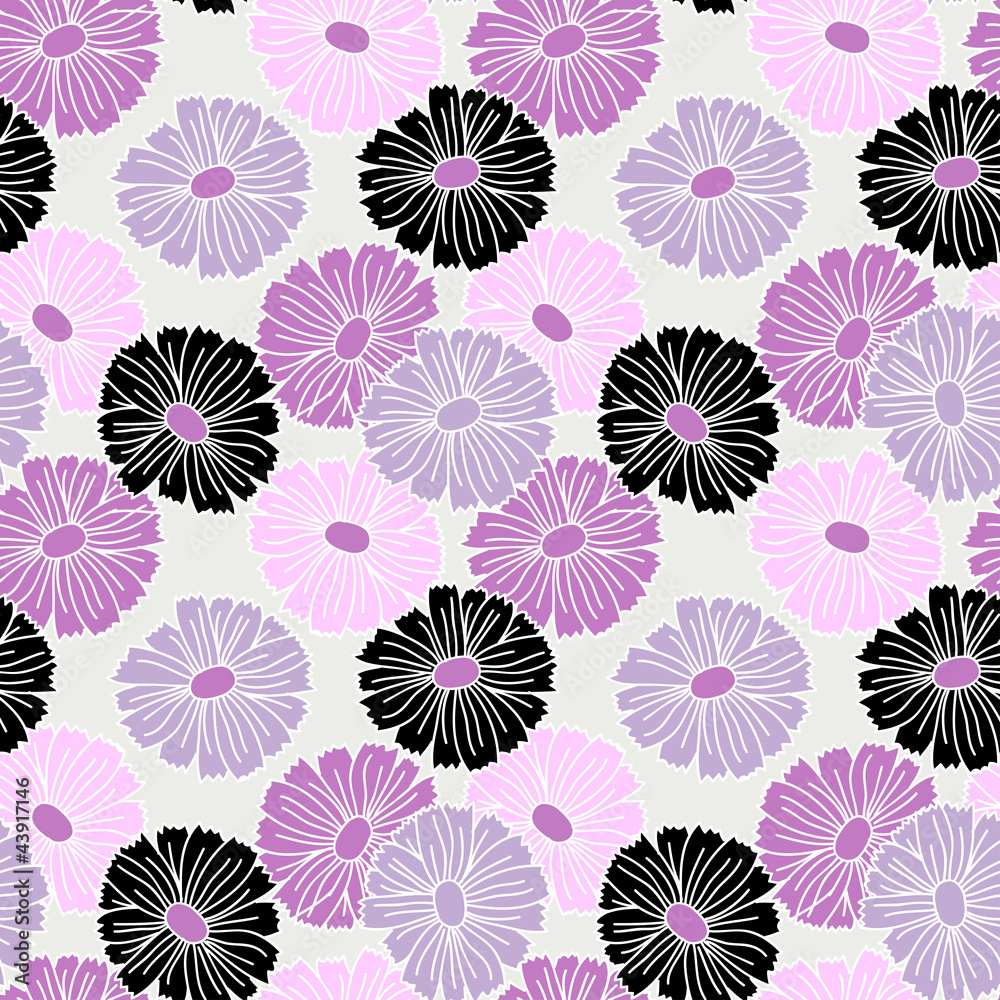 Floral vector seamless pattern Floral vector seamless pattern