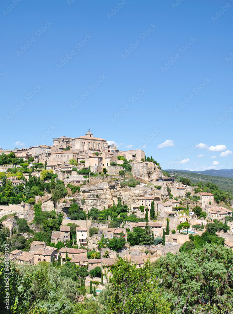das mittelalterliche Dorf Gordes in der Provence