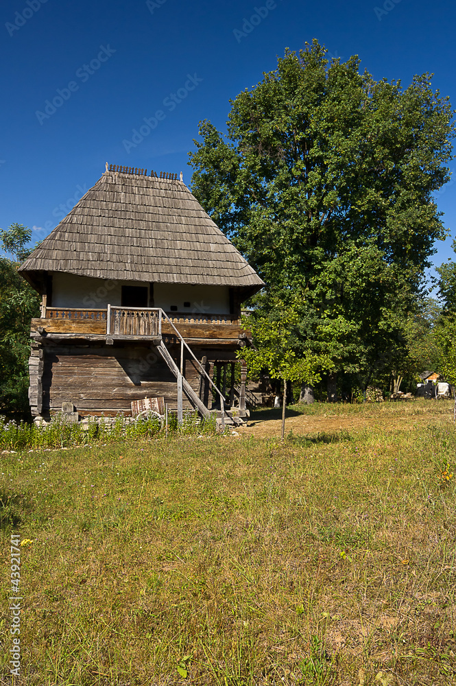 Obraz premium Traditional authentic house – Gorj