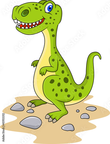 Funny dinosaur