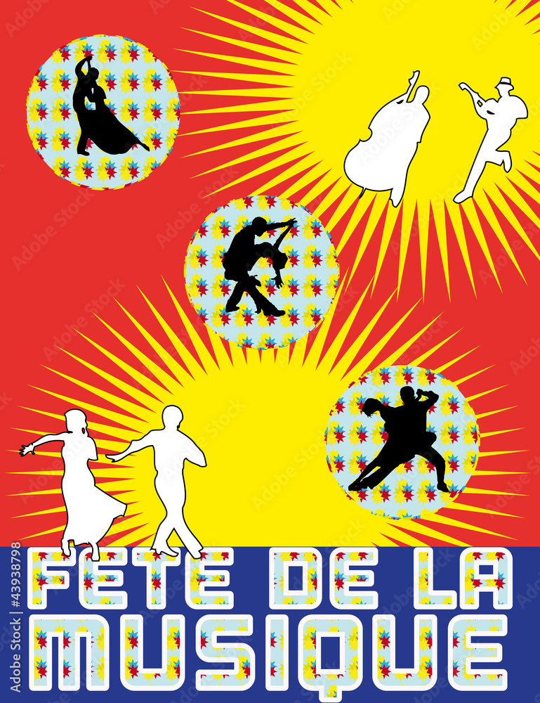 Fototapeta premium fête de la musique