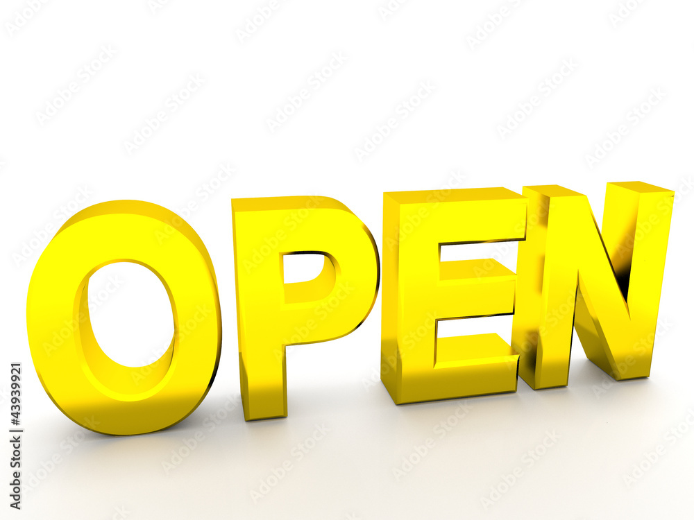 open open