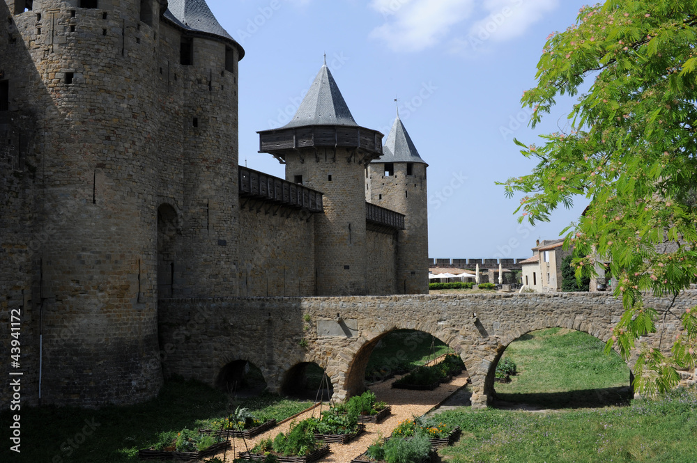 Castello Comtal di Carcassonne patrimonio mondiale dell'UNESCO