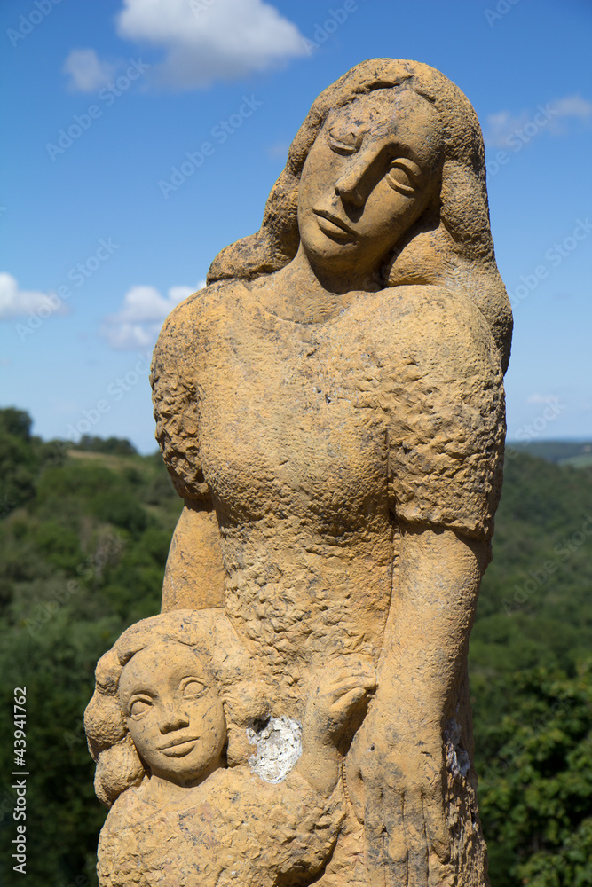 Statue des douleurs, Peyrusse le Roc, France.