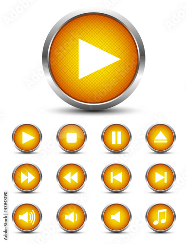 Player Button Set