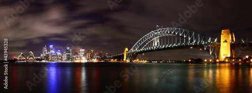 City at night (Sydney, Australia) © tad5j