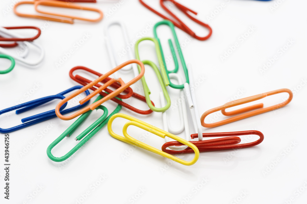 カラフルなクリップ