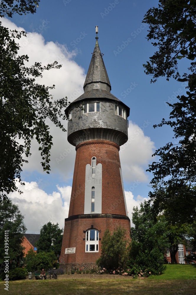 Fototapeta premium Wasserturm in Husum