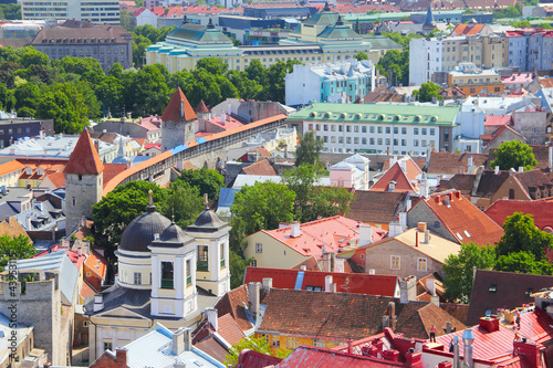 Surrounding wall of old Tallinn