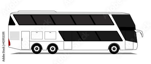 Doubledecker coach bus