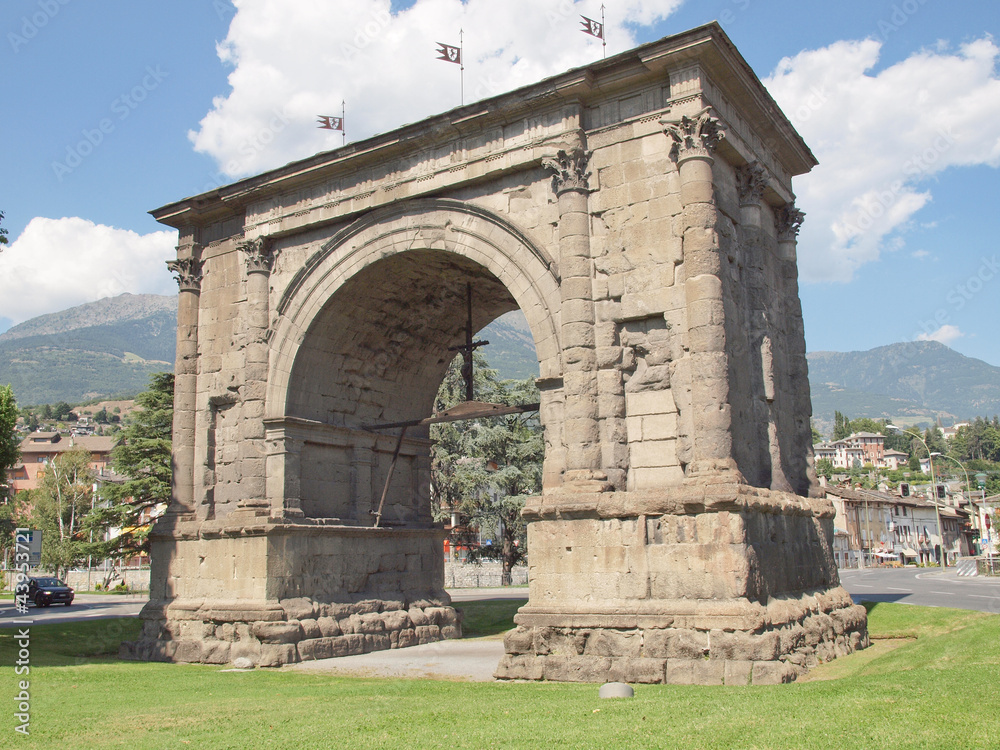 Arch of August Aosta