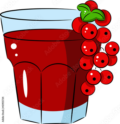 Glass of juice