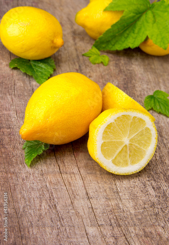 Fresh lemons