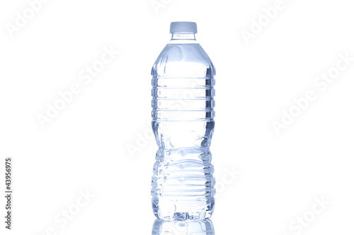 Refreshing water in a bottle
