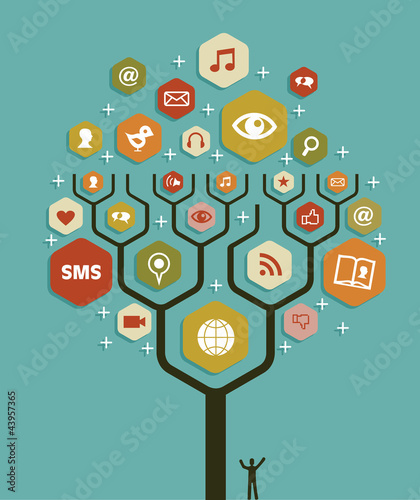 Web marketing business tree plan